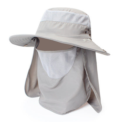 Windproof Sunscreen VisorCap Summer Cycling Fishing Hat Thin Quick-Drying BreathableCap Limorista