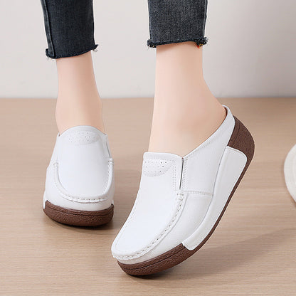 Casual Comfortable Versatile Thick Bottom Toe Cap Slippers Limorista