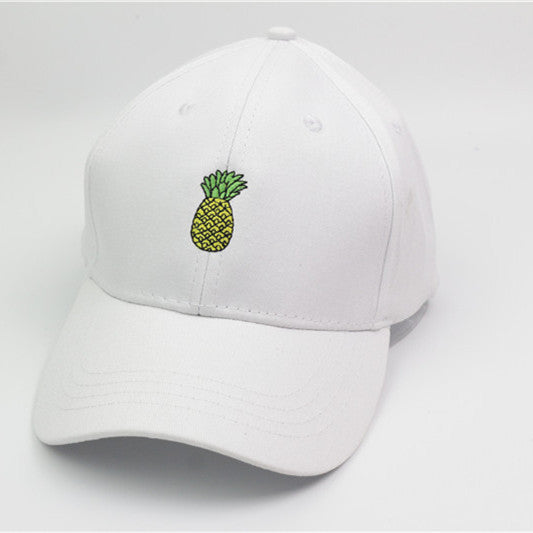 Fashion Unisex Pineapple Print Baseball Cap Snapback Adjustable Hip Hop Flat Hat Limorista