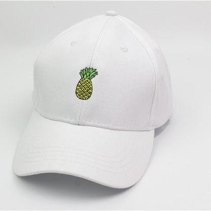 Fashion Unisex Pineapple Print Baseball Cap Snapback Adjustable Hip Hop Flat Hat Limorista