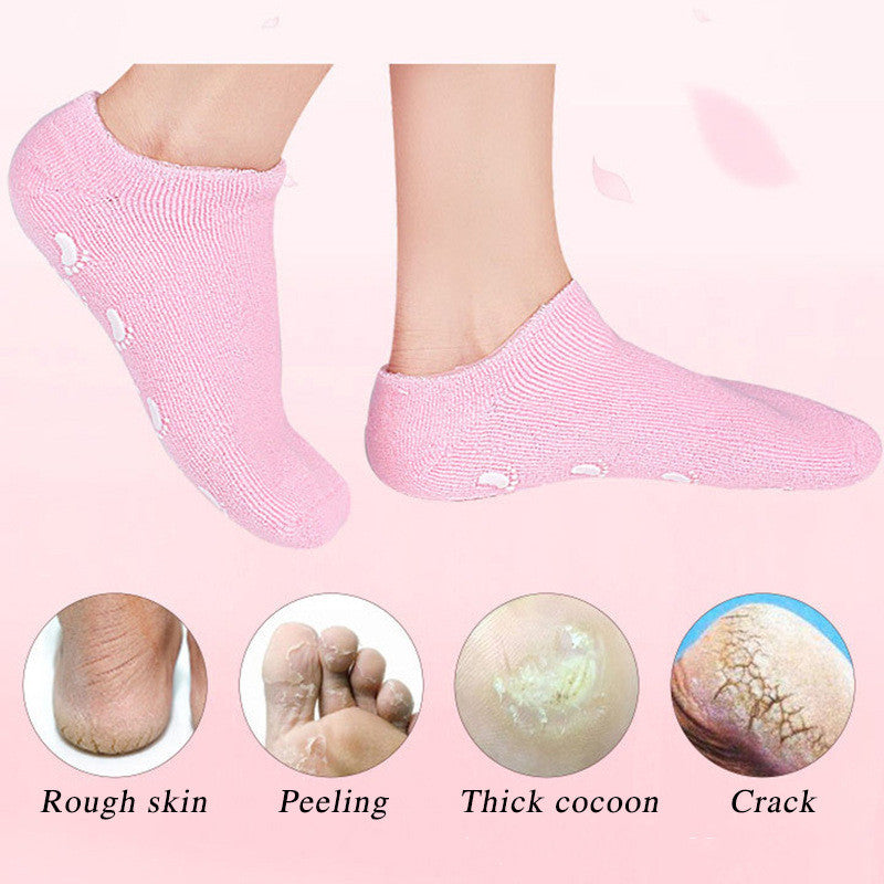 Essential Oil Moisturizing Gel Socks Foot Mask Anti-crack Socks Limorista