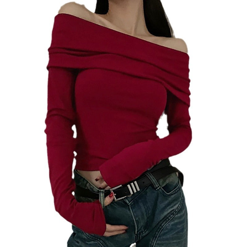 Fashion Tight Bottoming Shirt T-shirt For Women Limorista