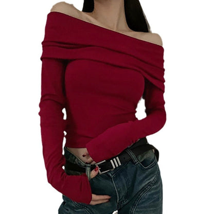Fashion Tight Bottoming Shirt T-shirt For Women Limorista