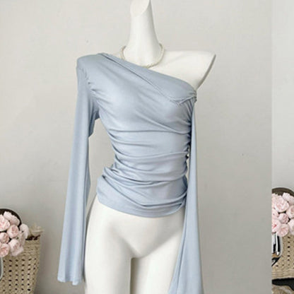 Early Spring Knitted Slim Fit Design Blouse Limorista