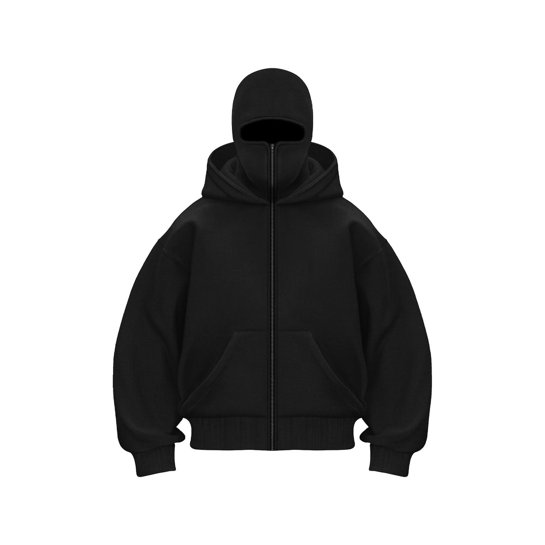 Fleece-lined Double Hood Unique Design Hooded Sweater Limorista