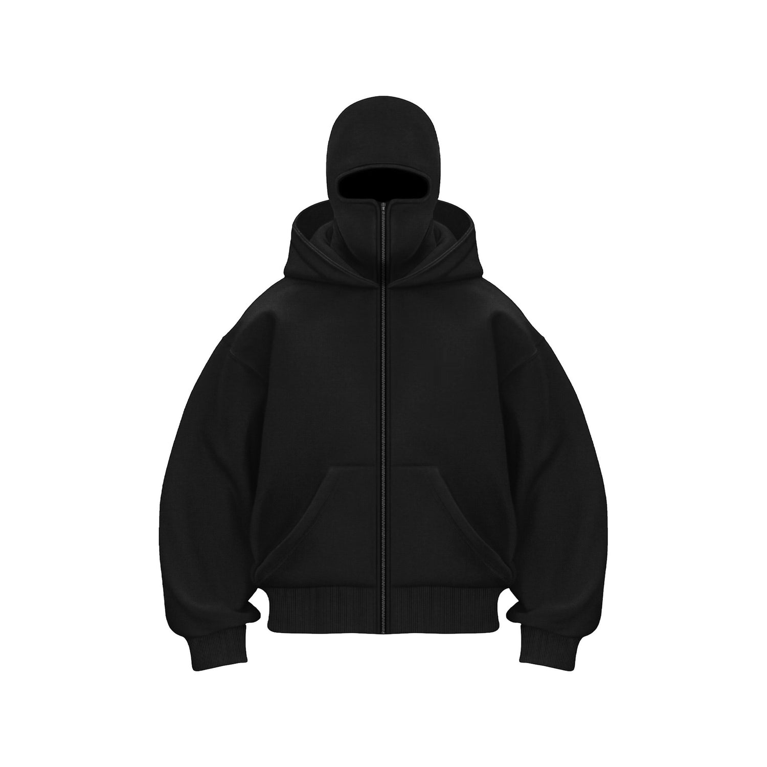 Fleece-lined Double Hood Unique Design Hooded Sweater Limorista
