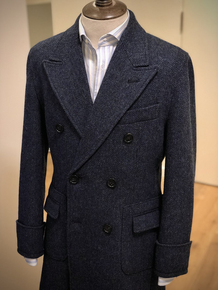 Polo Double Breasted Slim Vintage Tweed Men&