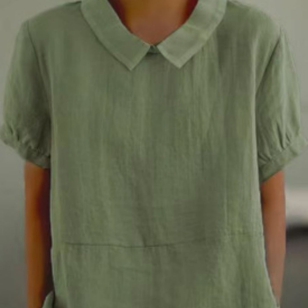 Loose Lapels Shirt Women&