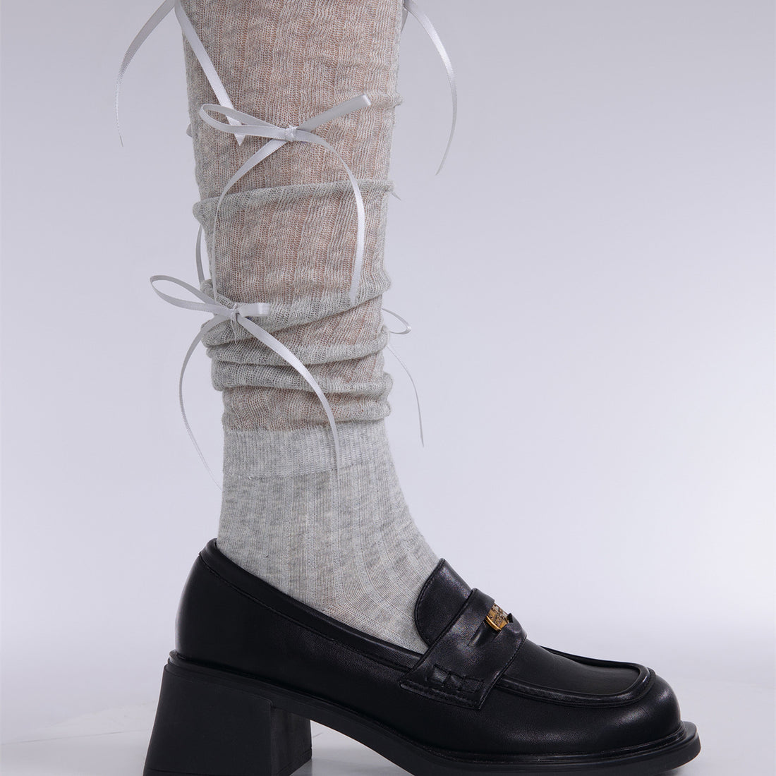 Korean Ballet Girl Butterfly Pile Socks Limorista