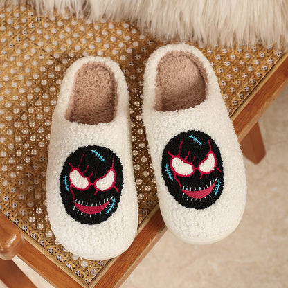 Halloween Warm Indoor Non Slip Cotton Slippers Limorista