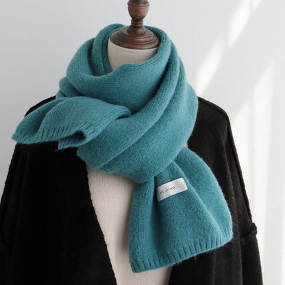 Solid Color Scarf Women&