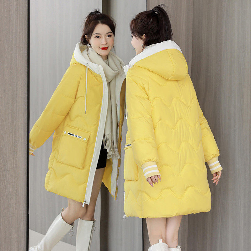 Mid Length Down Cotton Coat Limorista