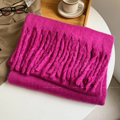 Autumn And Winter All-match Scarf High-grade Thickened Warm Scarf Limorista