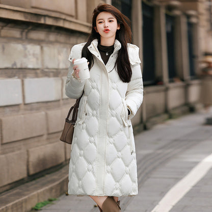 Detachable Hat Cotton-padded Coat Women&