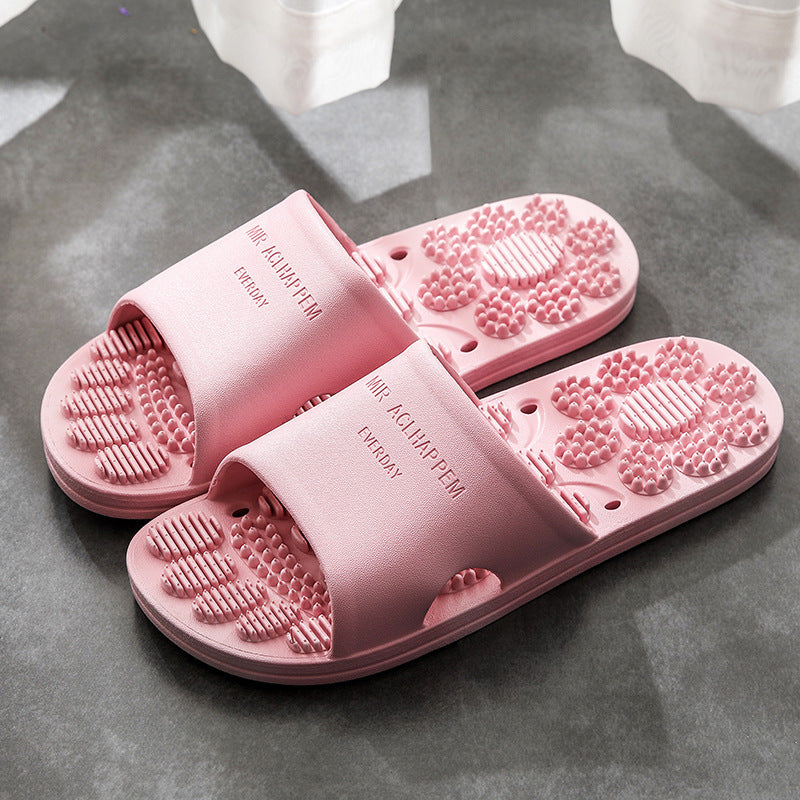 Massage Floor Slippers For Men Summer Indoor Home Limorista