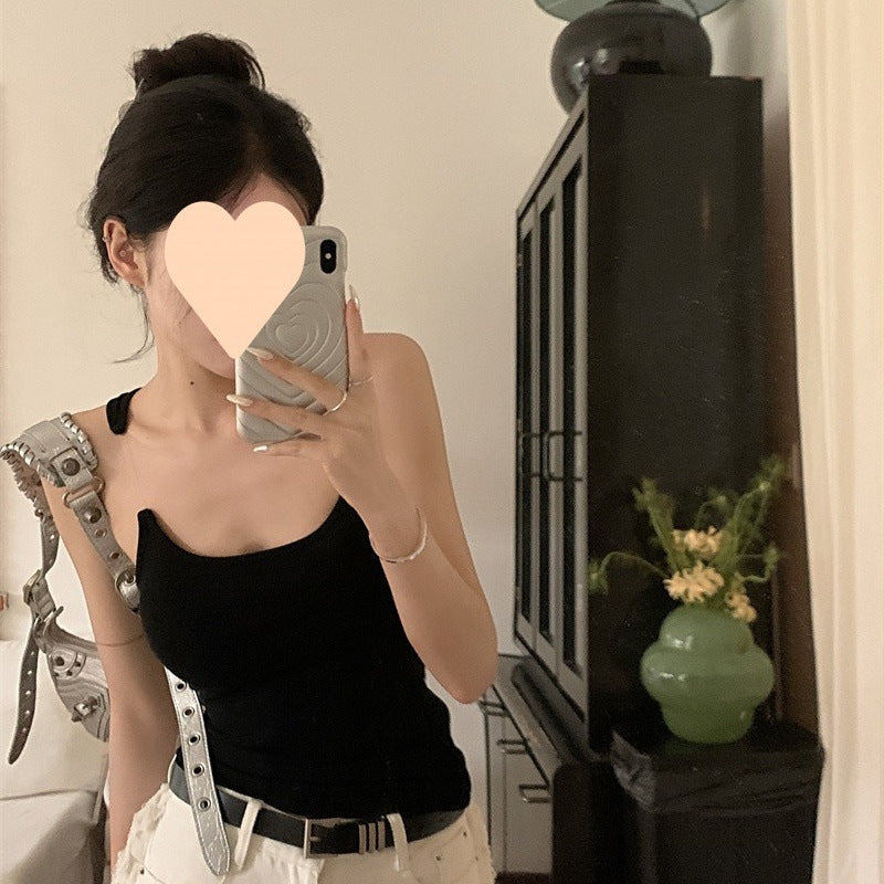 Hot Girl Style Invisible Shoulder Camisole Limorista