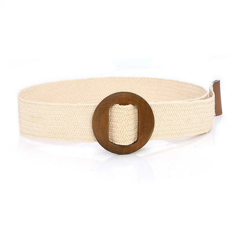 Bohemian Holiday Linen Woven Belt Limorista