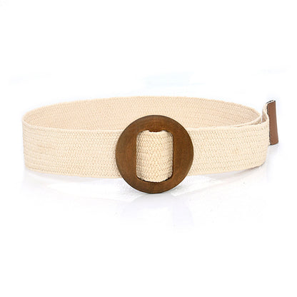 Bohemian Holiday Linen Woven Belt Limorista