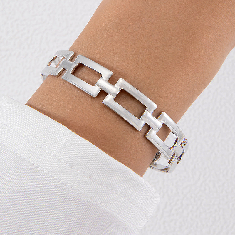 Bow Letter Personality Geometric Irregular Bracelet Limorista