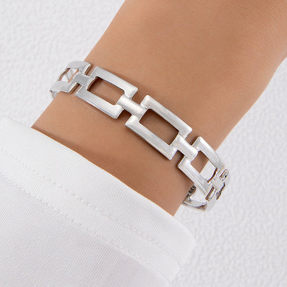 Bow Letter Personality Geometric Irregular Bracelet Limorista