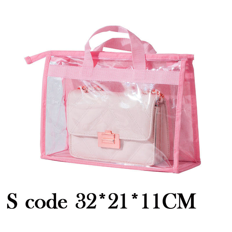 Bag Dust Bag Wardrobe Hanging Bag Storage Bag Pvc Transparent Waterproof Leather Bag Protection Storage Hanging Bag Limorista