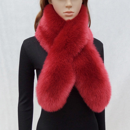Faux Fur Rabbit Fox Collar Shawl Limorista