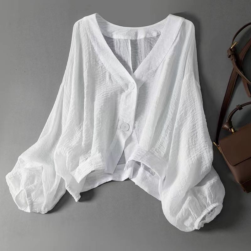 Loose-fitting Lightweight Thin Short Coat Limorista
