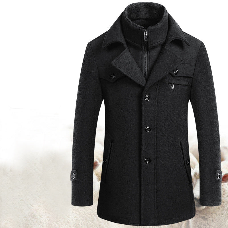 Wool jacket men&