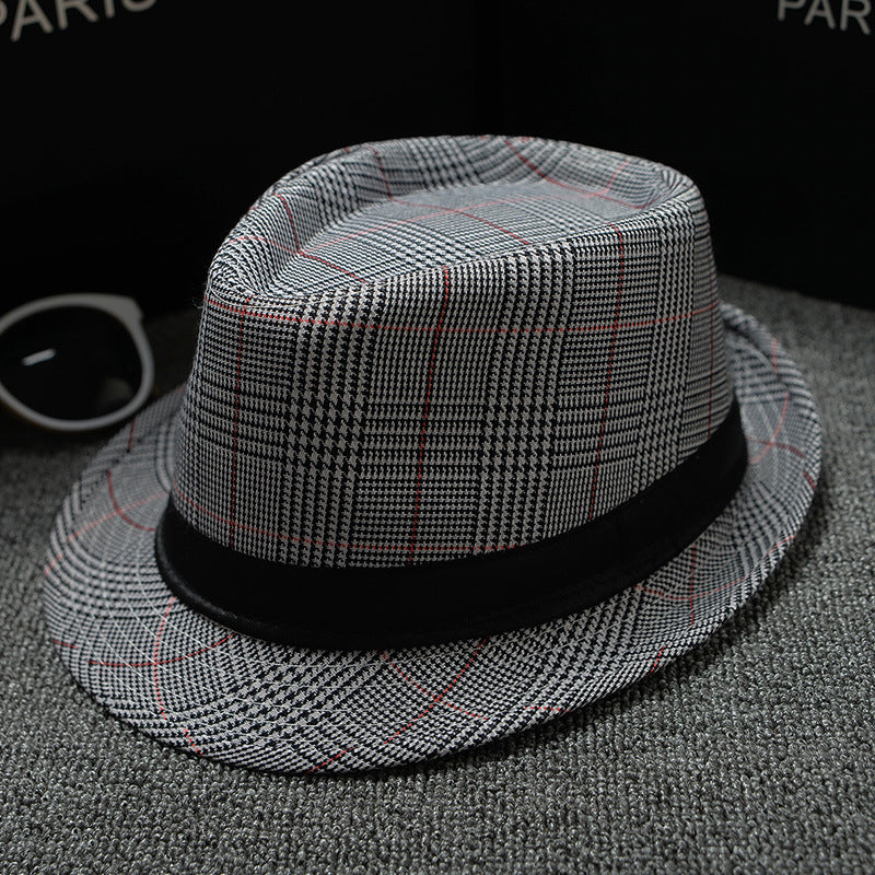 British Houndstooth European And American Sun Hats For Men Limorista