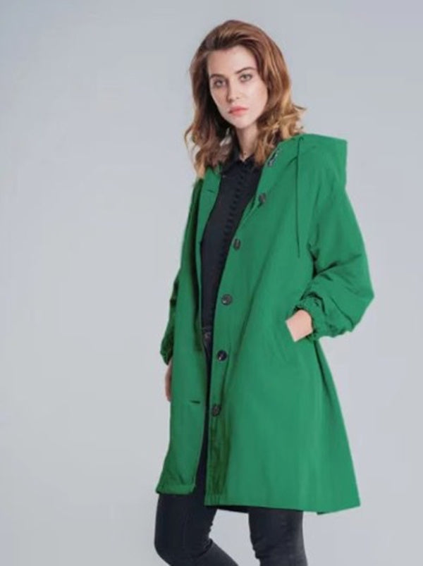 Casual Style Windbreaker Women&