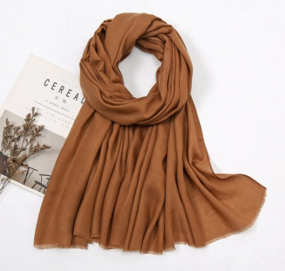 Long shawl beige scarf Limorista