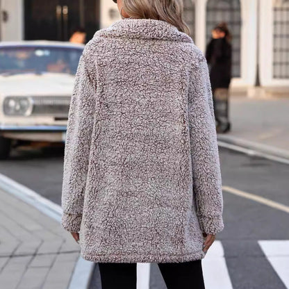 Casual Loose Cardigan Cotton-padded Jacket For Women Limorista