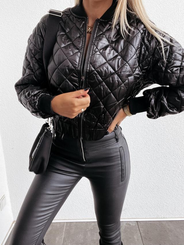 Ladies Pure Cotton Short Zipper Jacket Limorista