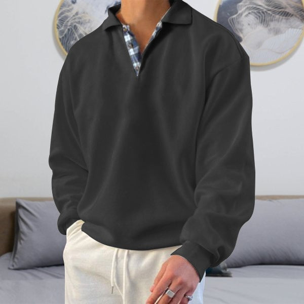 Season Long Sleeve V-neck Men&