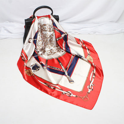 Digital Printed Square Silk Scarf Limorista