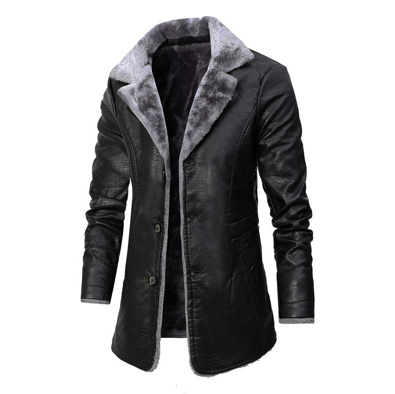 Plush Large Lapel Suit Fur Plush Jacket Men Limorista