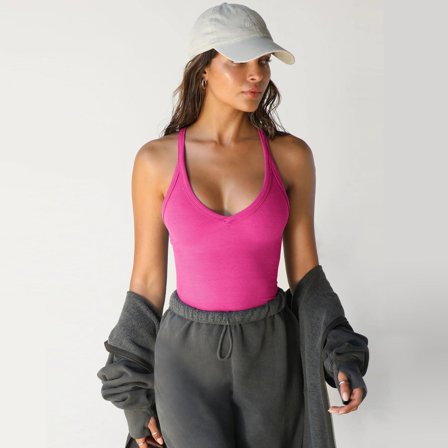 Knitted Vest European And American Women&
