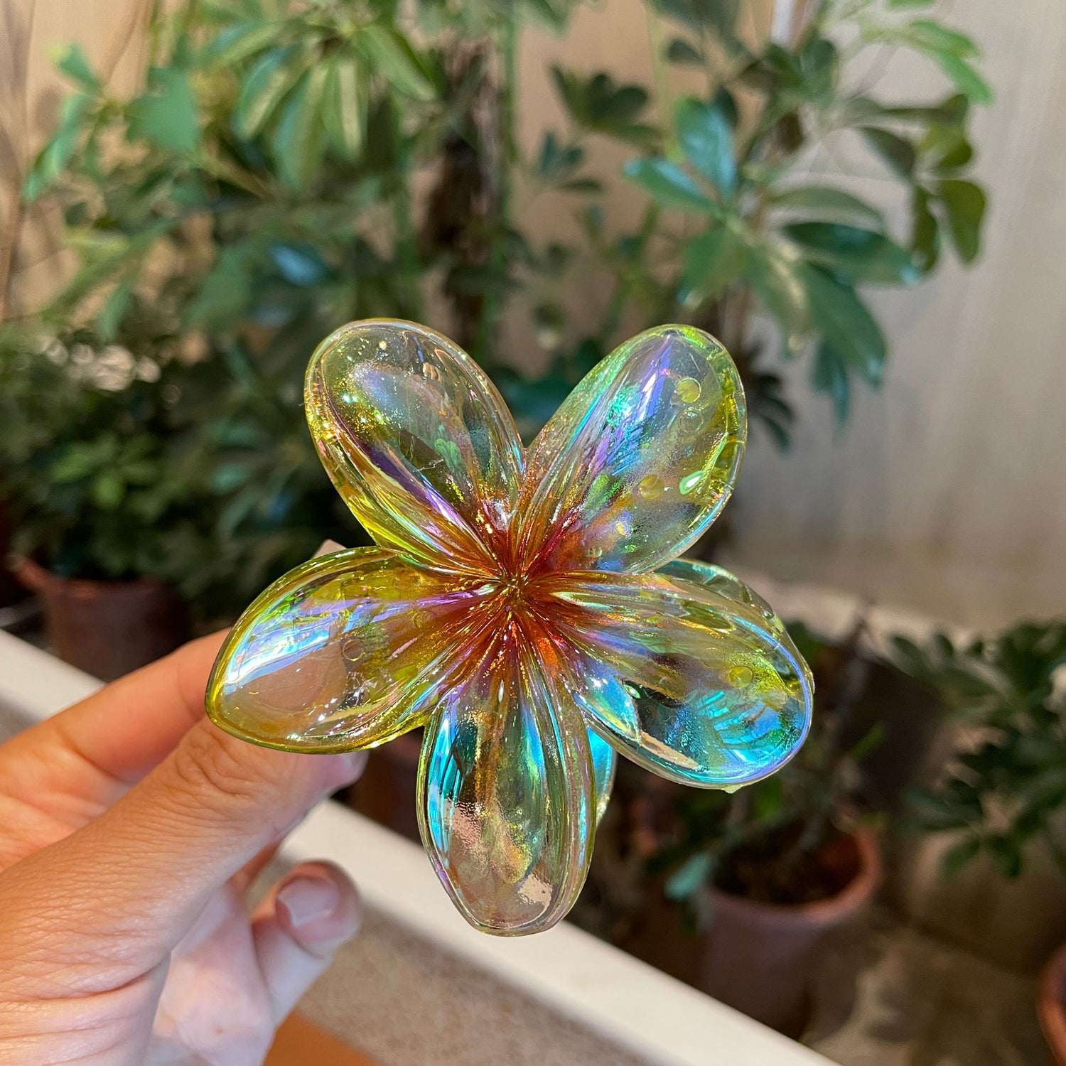 Flower Barrettes Women&