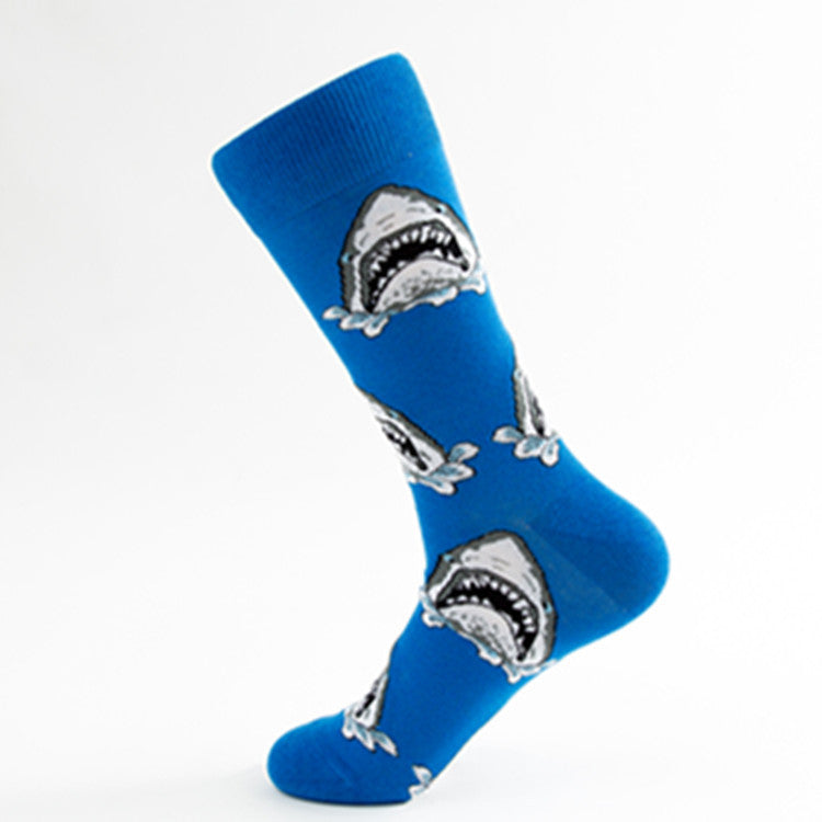 Colorful Mid-calf Couple Casual Cotton Socks Limorista