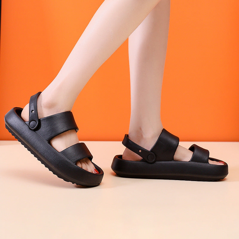 Adjustable Shoes For Women Men Sandals 3cm Thick Bottom Slippers Outdoor Limorista