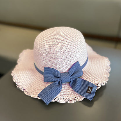 Girls Summer New Straw Hat Bag Set Limorista