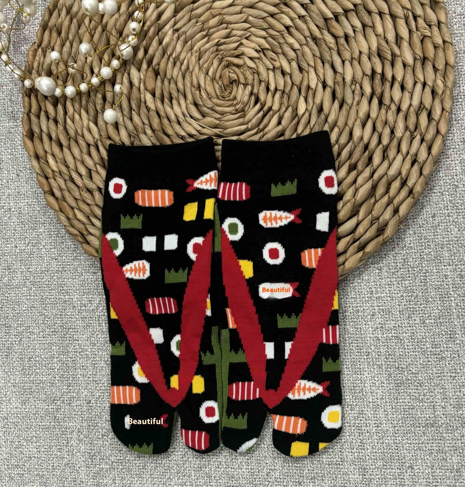 Two-toe Socks Split Toe Women&
