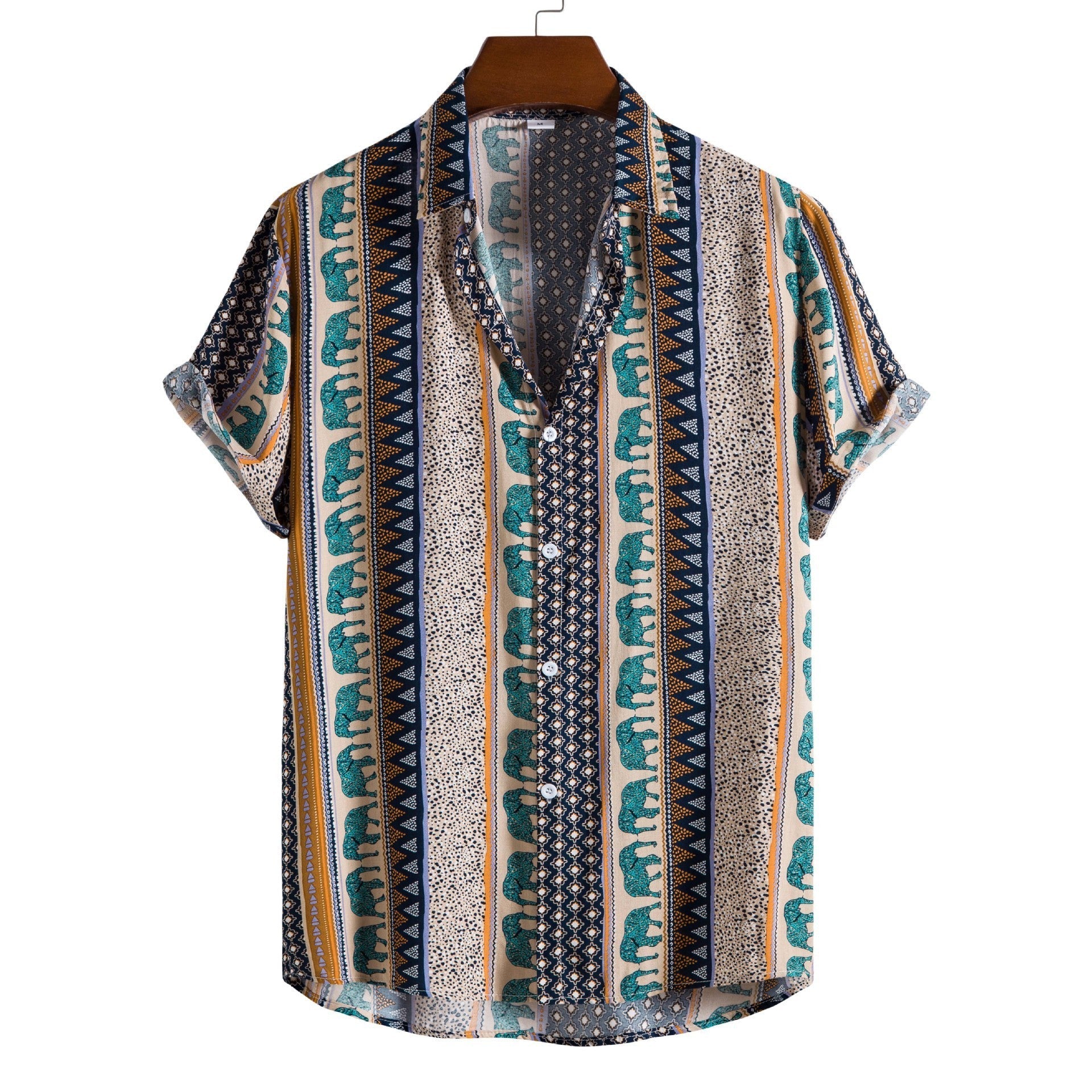 Fashion Digital Printed Short Sleeves Limorista