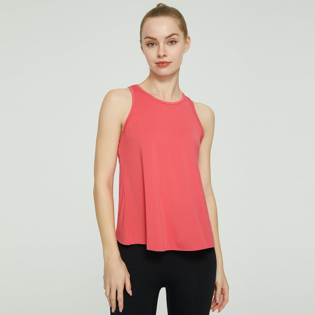 Sleeveless I-shaped Vest Women&