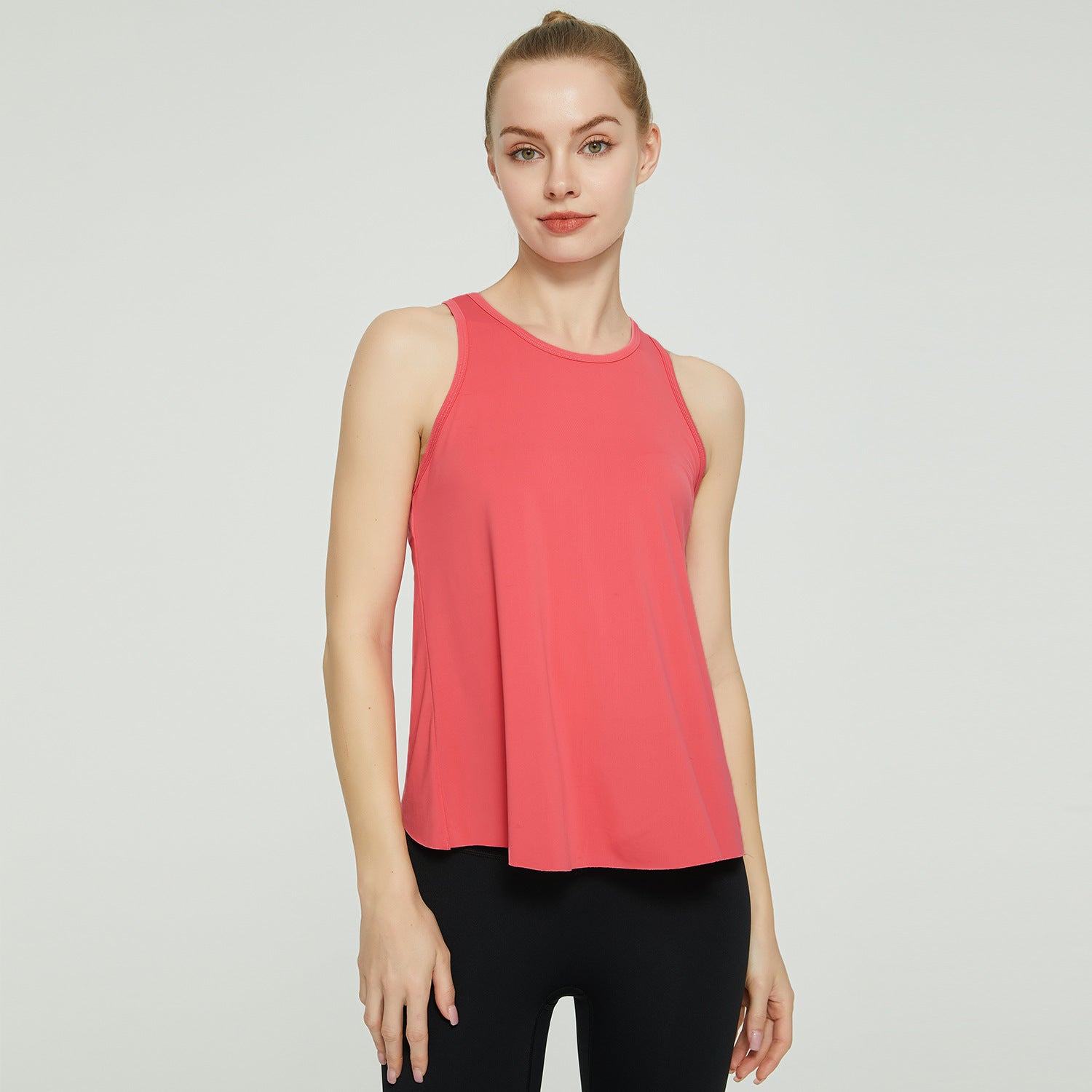 Sleeveless I-shaped Vest Women&