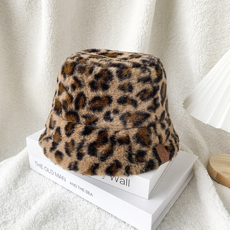 Fleece-lined Warm Face-covering Bucket Hat Limorista