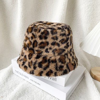 Fleece-lined Warm Face-covering Bucket Hat Limorista