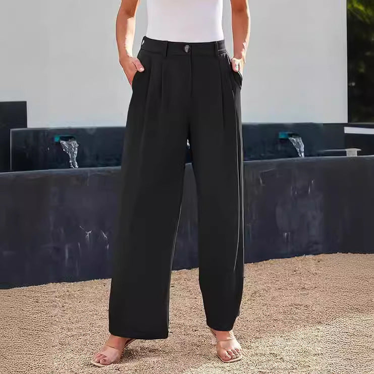 Casual Wide Leg Business Pants Women&