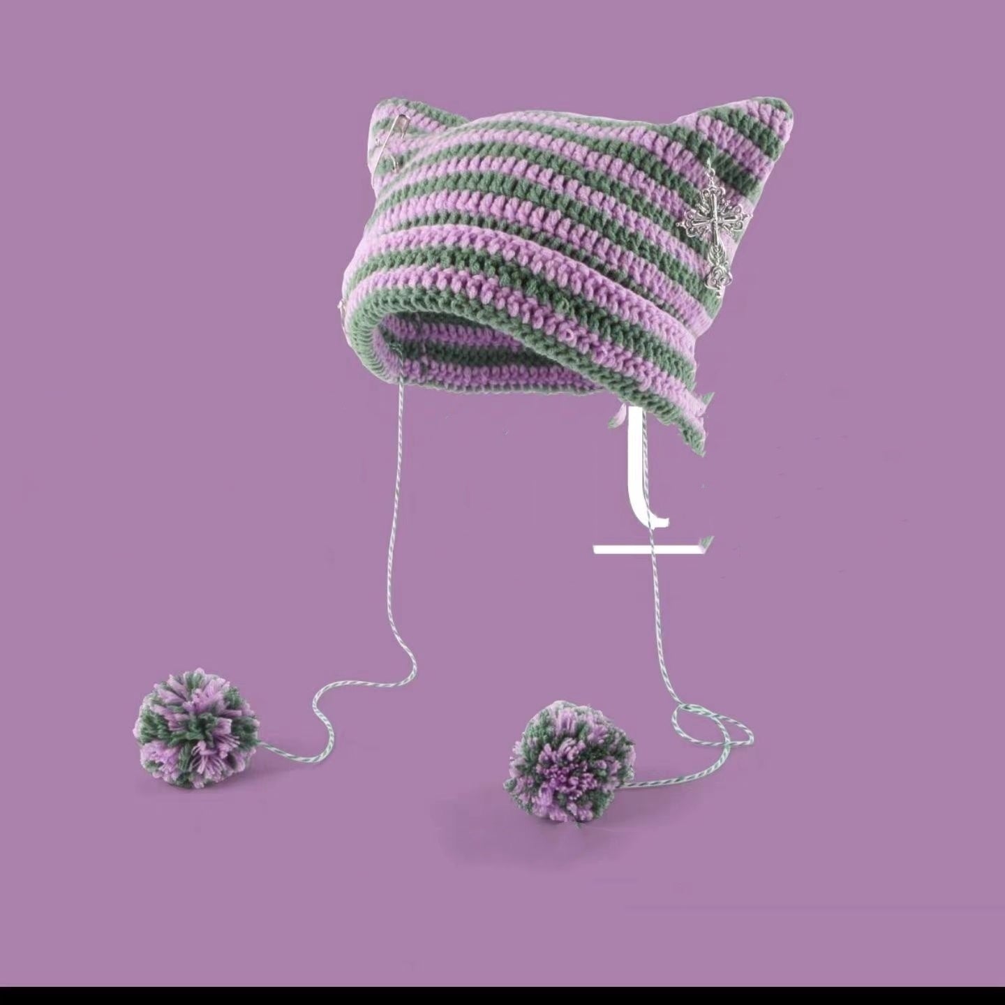 Korean Cute Thermal Head Cover Woolen Cap Limorista