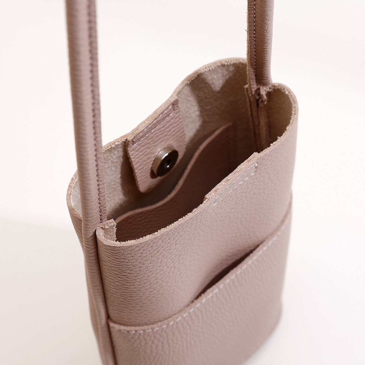 High-grade Soft Leather Mobile Phone Bag Female Crossbody Limorista
